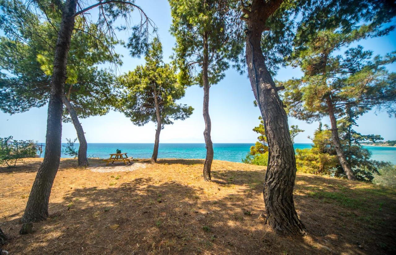 Summerday Villa Private Beach Néa Irákleia Eksteriør billede